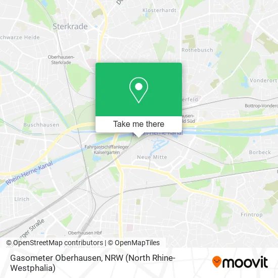 Карта Gasometer Oberhausen