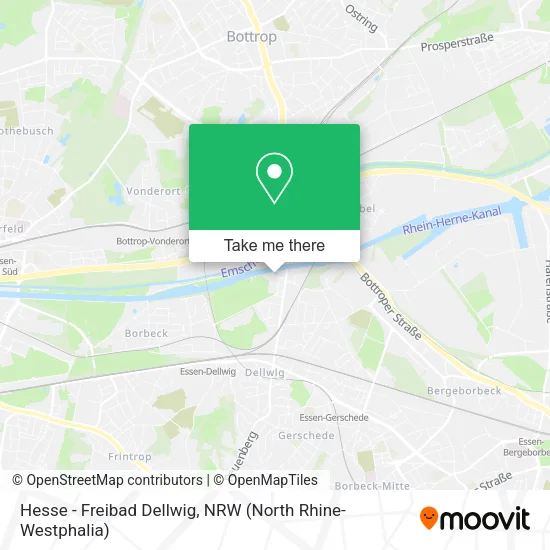 Карта Hesse - Freibad Dellwig