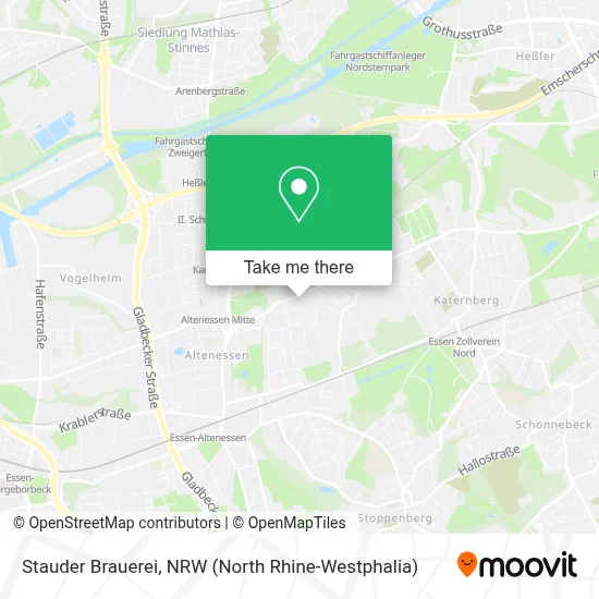 Stauder Brauerei map