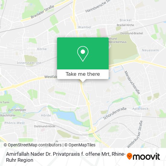 Amirfallah Nader Dr. Privatpraxis f. offene Mrt map
