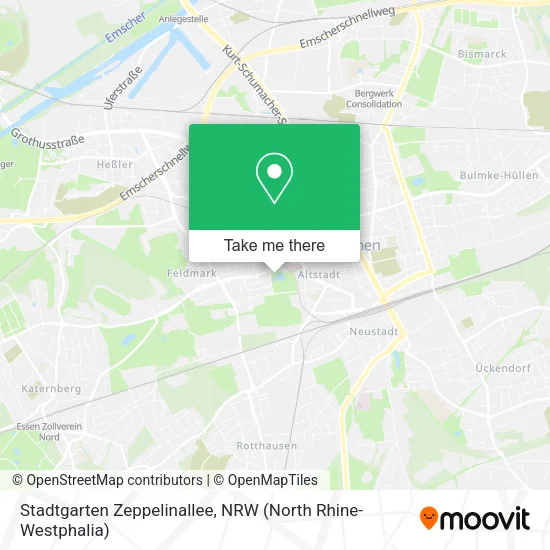 Карта Stadtgarten Zeppelinallee
