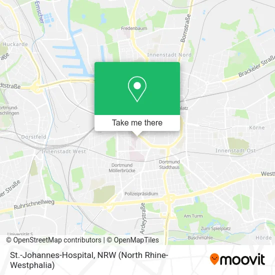 Карта St.-Johannes-Hospital