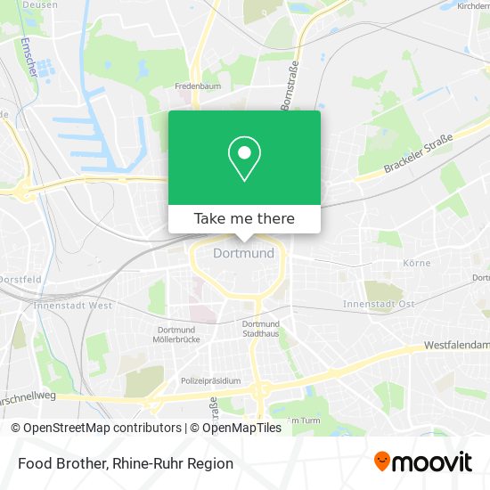 Food Brother map