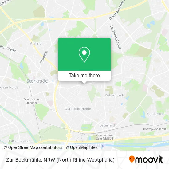 Карта Zur Bockmühle