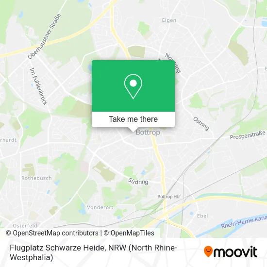 Карта Flugplatz Schwarze Heide