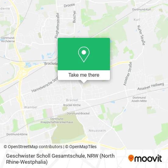 Карта Geschwister Scholl Gesamtschule
