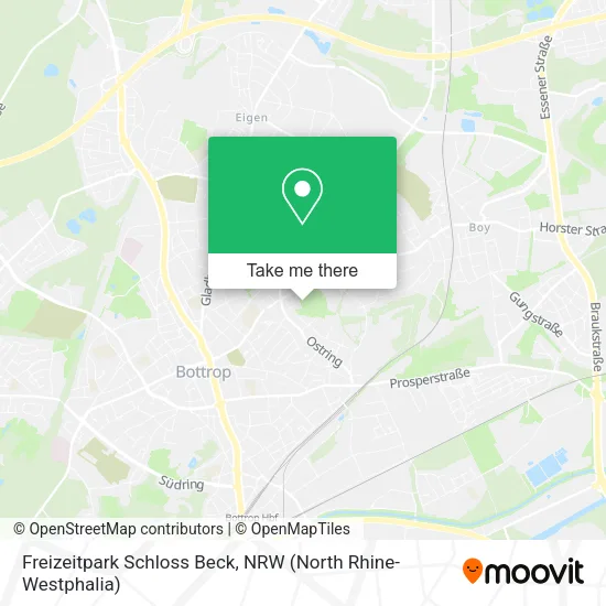 Карта Freizeitpark Schloss Beck