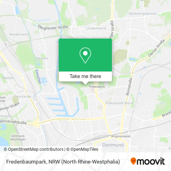 Карта Fredenbaumpark