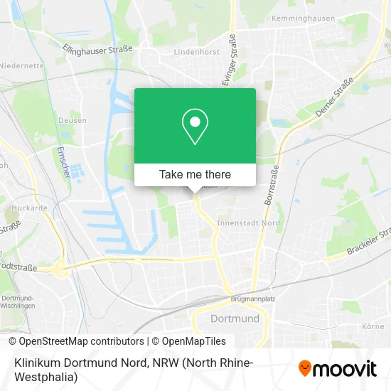 Карта Klinikum Dortmund Nord