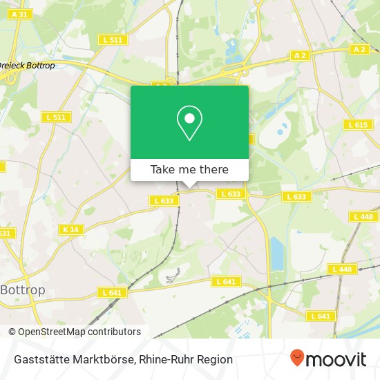 Gaststätte Marktbörse map