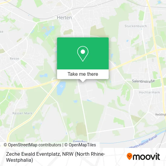 Карта Zeche Ewald Eventplatz