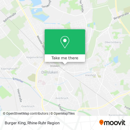 Burger King map