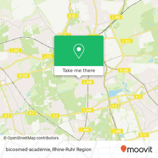 bicosmed-académie map