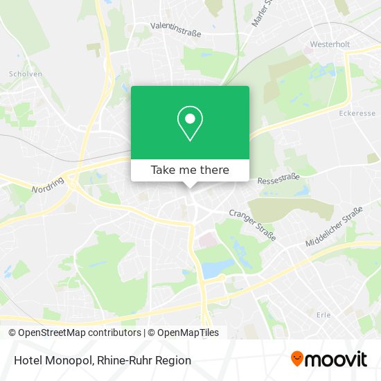 Hotel Monopol map