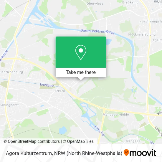 Карта Agora Kulturzentrum