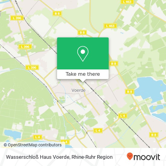 Wasserschloß Haus Voerde map