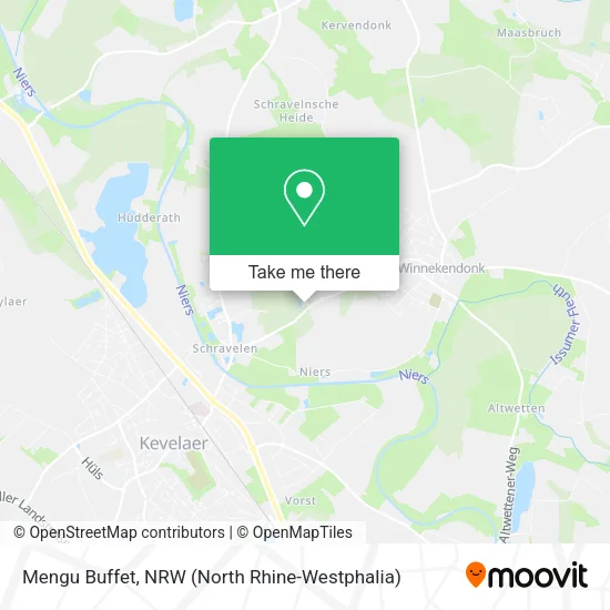 Карта Mengu Buffet