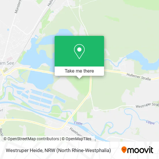 Карта Westruper Heide