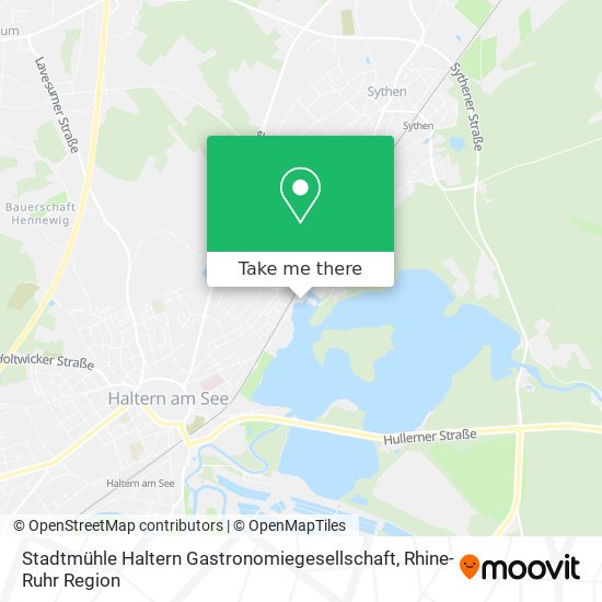 Stadtmühle Haltern Gastronomiegesellschaft map