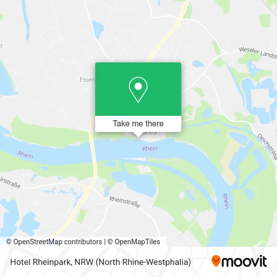 Hotel Rheinpark map