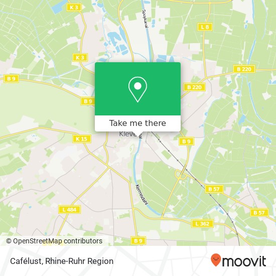 Cafélust map
