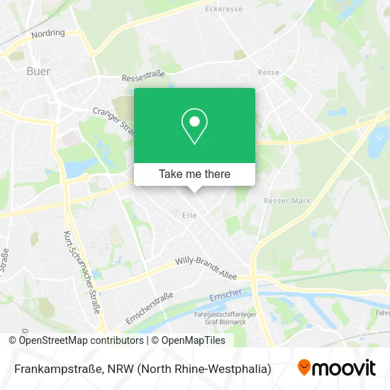 Карта Frankampstraße