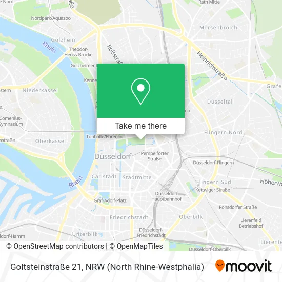 Карта Goltsteinstraße 21