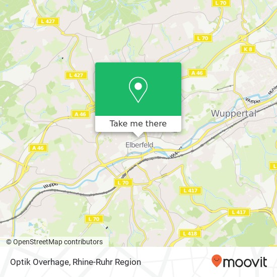 Optik Overhage map