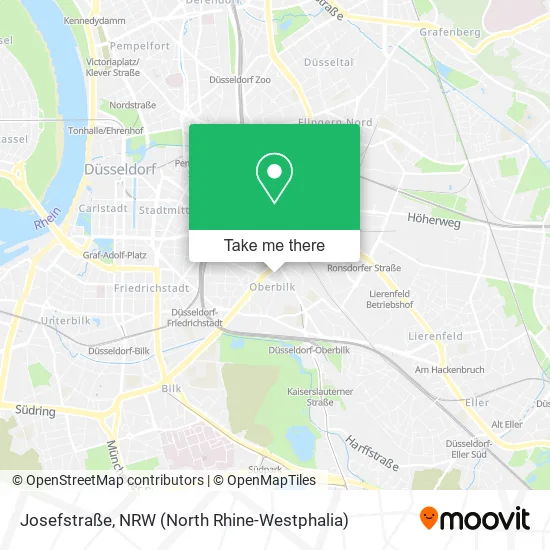 Карта Josefstraße