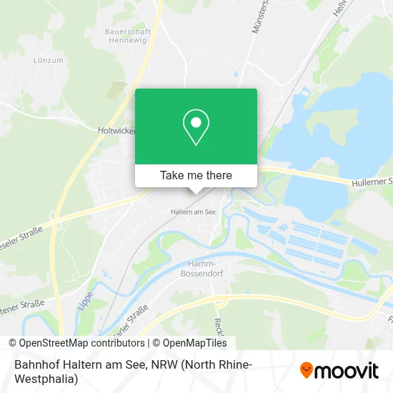 Bahnhof Haltern am See map