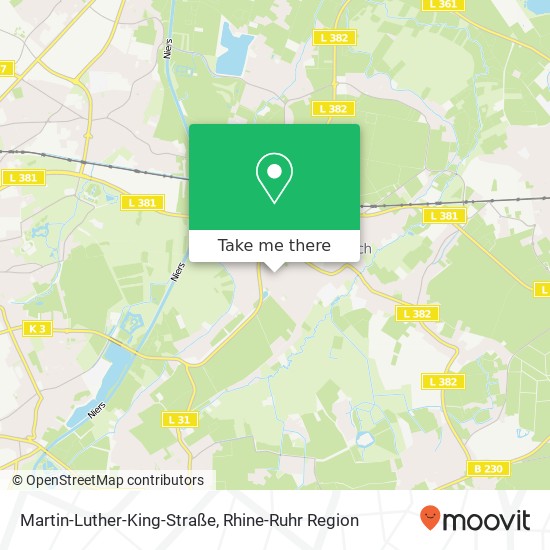 Martin-Luther-King-Straße map