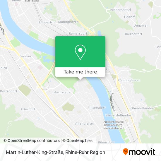 Martin-Luther-King-Straße map