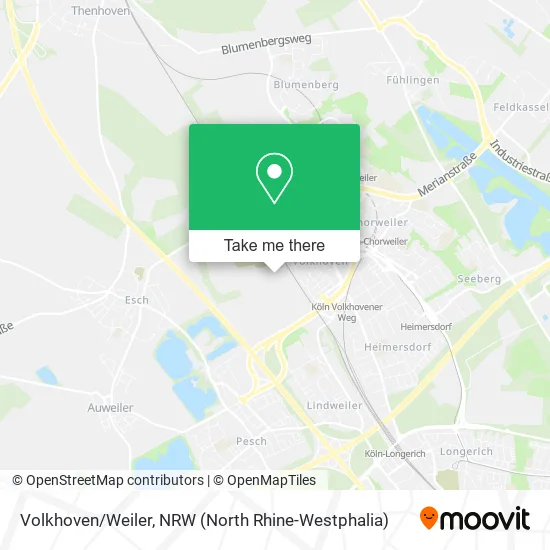 Карта Volkhoven/Weiler