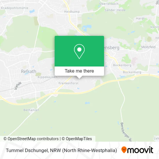 Карта Tummel Dschungel