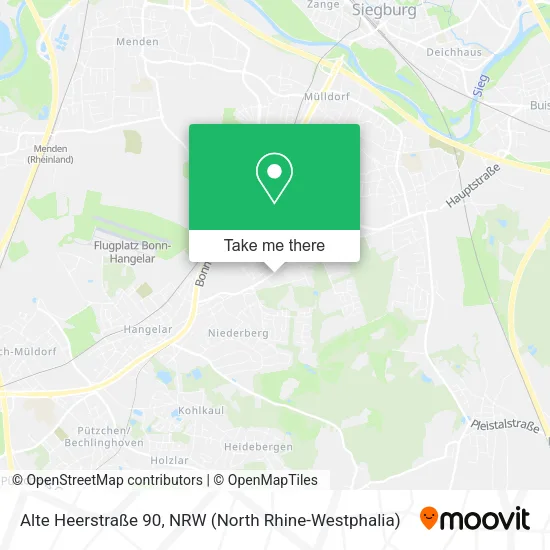 Карта Alte Heerstraße 90