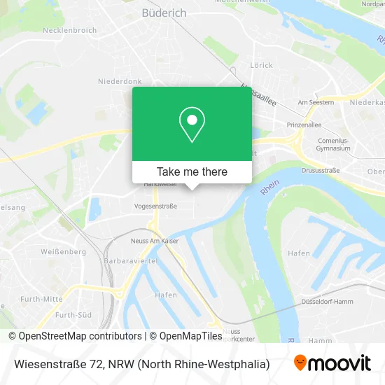 Wiesenstraße 72 map