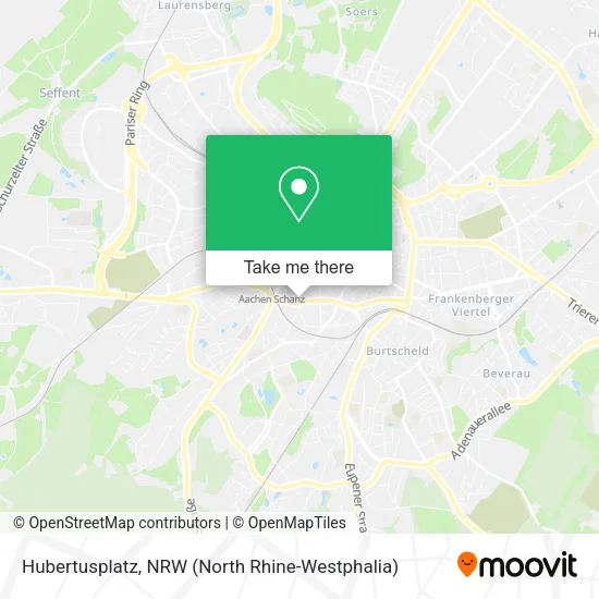 Hubertusplatz map