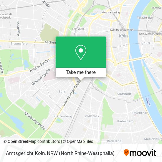Amtsgericht Köln map