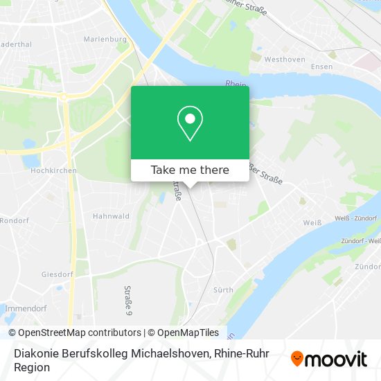 Diakonie Berufskolleg Michaelshoven map