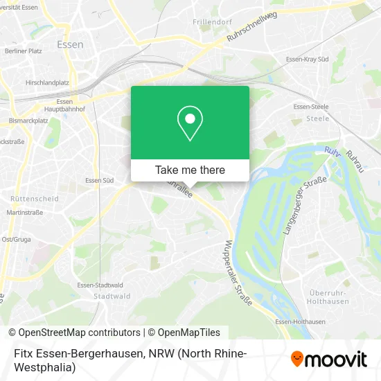 Карта Fitx Essen-Bergerhausen
