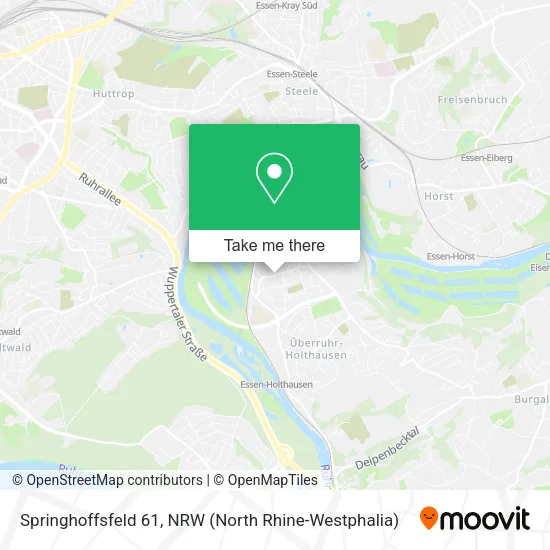 Карта Springhoffsfeld 61