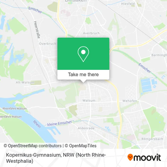 Kopernikus-Gymnasium map