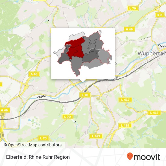 Elberfeld map