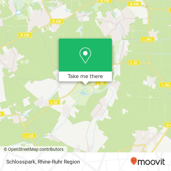 Schlosspark map