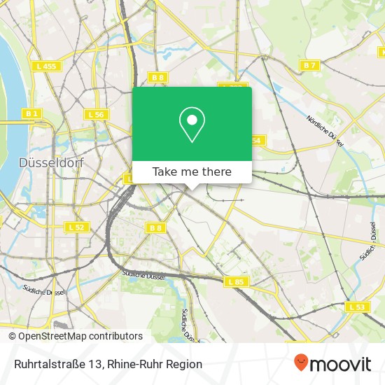 Ruhrtalstraße 13 map