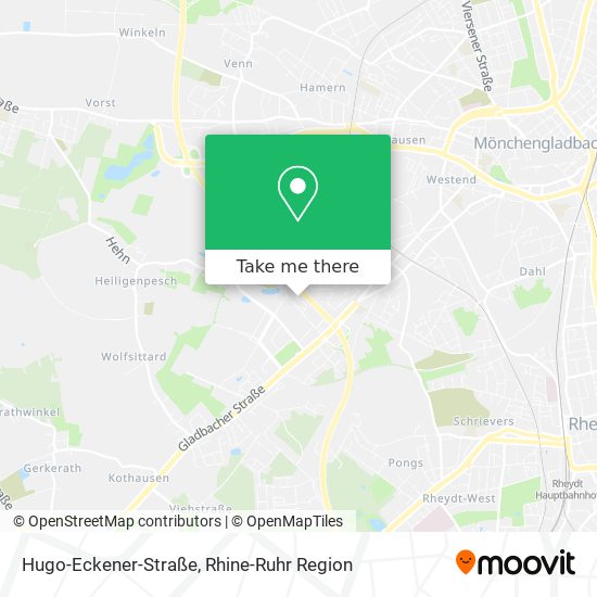 Hugo-Eckener-Straße map