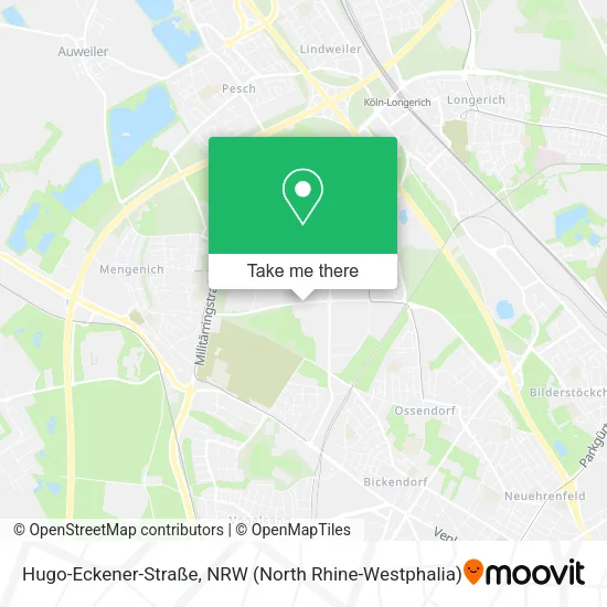 Карта Hugo-Eckener-Straße