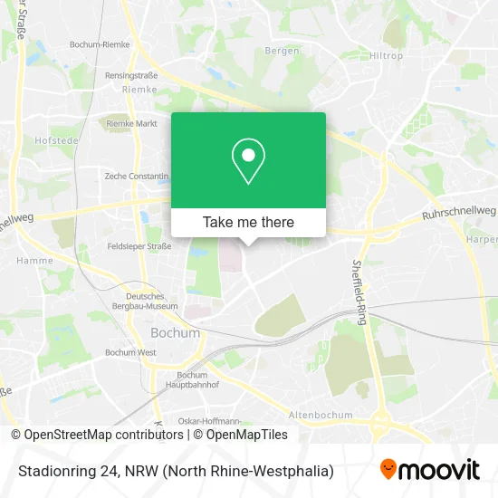 Stadionring 24 map