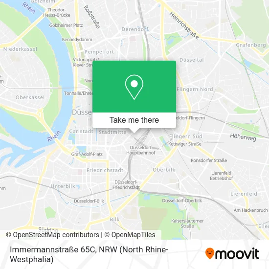 Карта Immermannstraße 65C