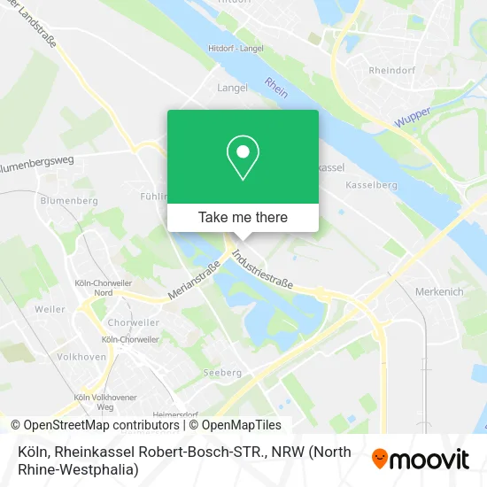Карта Köln, Rheinkassel Robert-Bosch-STR.
